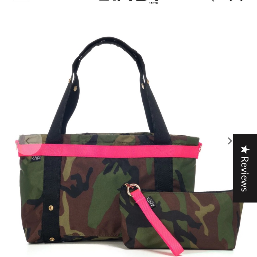 Andi small camo crossbody/ backpack bag - Picture 15 of 16
